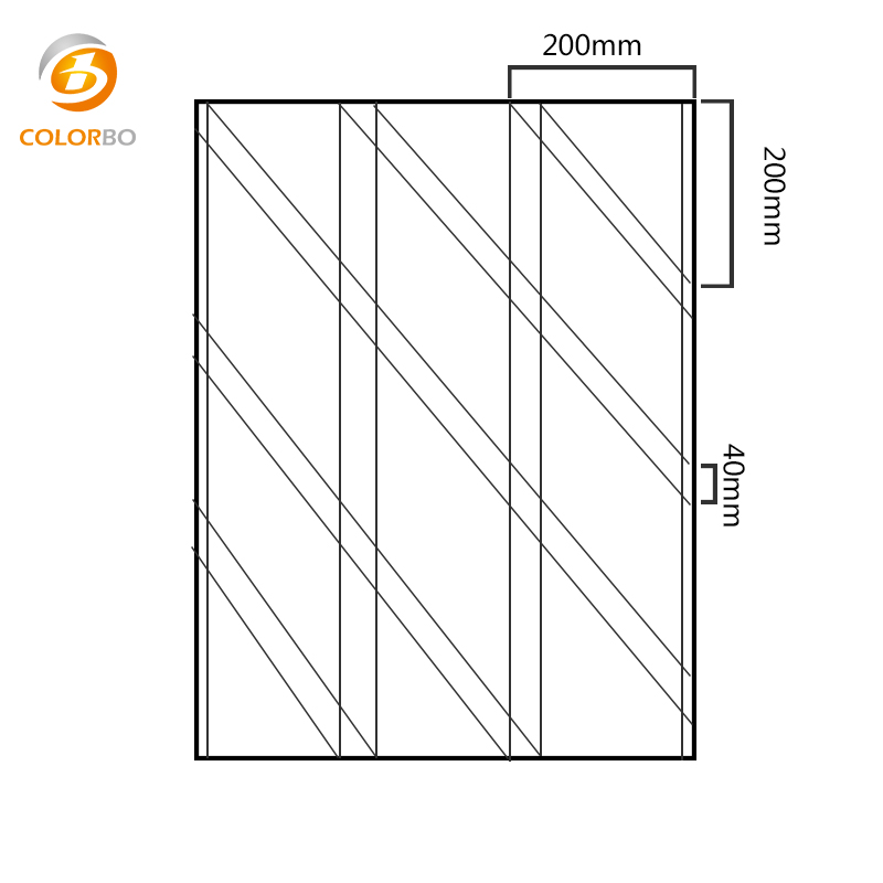 PET-DK-02 Pannello acustico intagliato in materiale riciclato PET per la decorazione del cinema